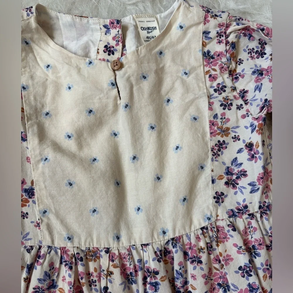 Garden Party Floral Toddler Dress by OshKosh B'gosh